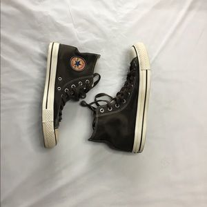 Dark Gray Converse High Top